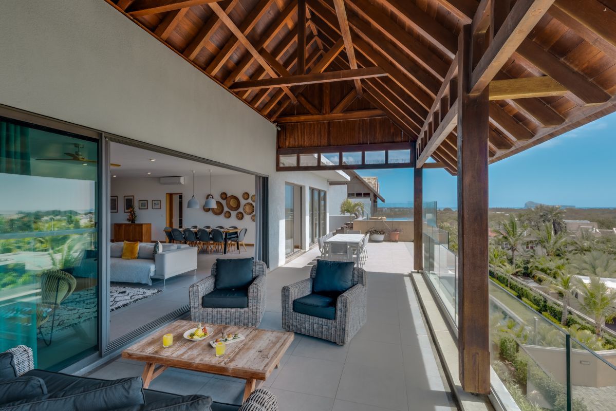 Penthouse Pool Suite | 405m², 3 à 4 chambres avec salle de bain, terrasse de 148m², piscine à débordement