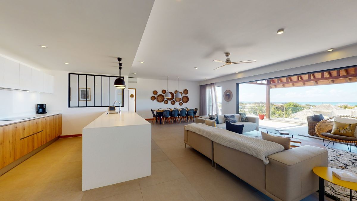 Penthouse Pool Suite | Pièce de vie